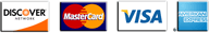 Auburn Garage Doors accepts all major credit cards